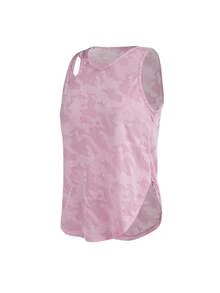 SHEIN Cheerettes 女款迷彩印花日常健身運動背心 - 彩色 - 查看 6