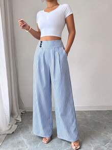 Elenzga Summer Outfits Casual Outfit For Women - Blue - View 5