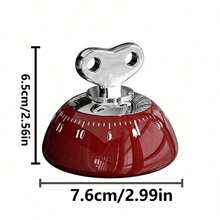 Temporizador de cocina, Temporizador de refrigerador, Temporizador magnético de cuerda mecánica para cocina, Magnético, Sin batería. - Multicolor - Ver 15