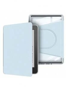 1 PC Magnetic Auto Wake Sleep 360 Rotation Detachable Acrylic Case Cover For Kindle Generation With Smart Cover Feature Transparent Perfect For Office Travel Daily Use Hot Kindle Protective Case - Multicolor - View 12
