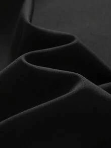 Manfinity Homme Men's Casual Versatile Hooded Vest - Black - View 5