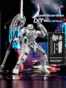2026 New Lucky 13 Multi-Joint Posable Wanderer Mecha Transformable Model, Assembly Doll 3D Figurine, DIY Articulated Doll, Handmade Gift For Boys, Christmas Gift - Multicolor - View 6