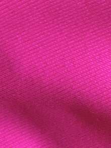 Swim SXY Set bikini rave Sujetador micro triángulo halter vinculado con aro con bottom tanga 2 piezas traje de baño - Rosa Fucsia - Ver 8
