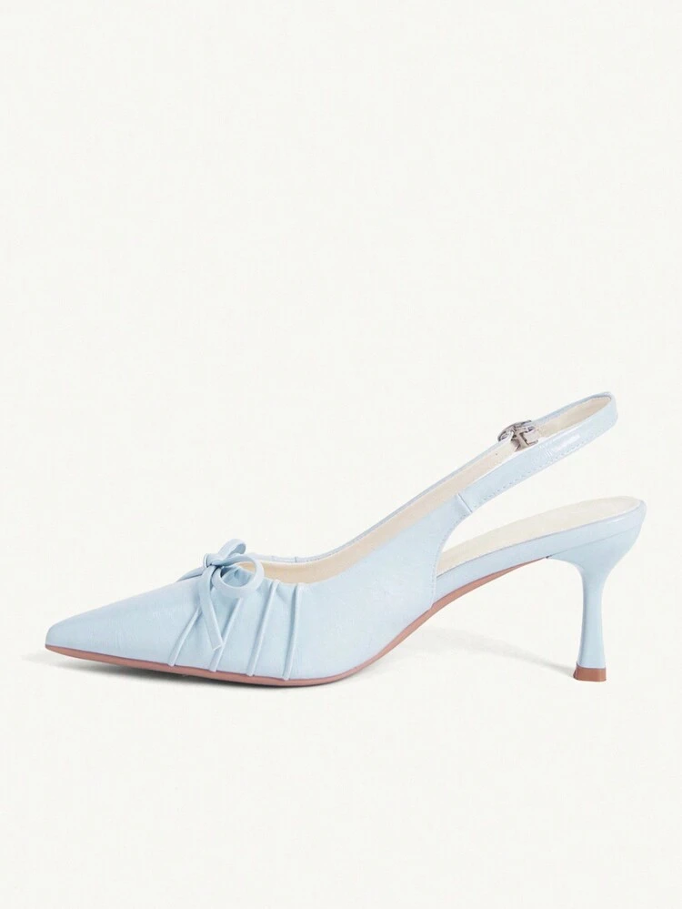 CUCCOO CHICEST Women's Pointed Toe Buckle Design Fashionable High Heels For Daily Wear Wedding Shoes