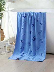 Super Soft Microfiber Dog Drying Towel, Quick Absorbent Bath Towel For Pet Grooming, Suitable For Small And Medium Dogs - multicolor - View 10