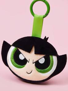 THE POWERPUFF GIRLS X SHEIN 1件可愛卡通圖案印花刺繡寵物吊帶蓬蓬裙，貓咪衣服，狗狗衣服，尺寸 XXS-XXXXL，特小號，特大號，薄紗裙，性感，俏皮，櫻桃 - 黑色 - 查看 7