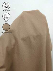 SHEIN Franclia 女款夏季新款棉麻度假休閒風卡其色抽繩捲邊短褲，採用棉麻紋理面料，搭配彈性腰抽繩設計與捲邊細節，融合隨性與俐落優雅，適合日常出遊、度假或輕便休閒場合，是休閒抽繩短褲、卡其優雅長褲、寬鬆顯瘦褲中的百搭單品 - 卡其色 - 查看 7