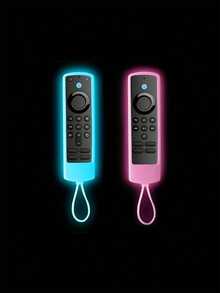2/3/5 Packs Remote Controls Cover For Alexa Voice Remote L5B83H L5B83G P4C6EN H69A73 E4GE9R (NOT For Insignia / / Pioneer / Fire TV Remote) Sleeve Glow In The Dark With Lanyard. - Blue + green + pink + purple + orange) - View 13