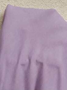 Breezaya Plus Size Women Solid Color Strap Decor Lace V-Neck Camisole Top - Purple - View 4
