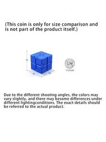 Cubo mágico del infinito - Mejora las habilidades cognitivas y de resolución de problemas - Juguete de rompecabezas divertido - Multicolor - Ver 6