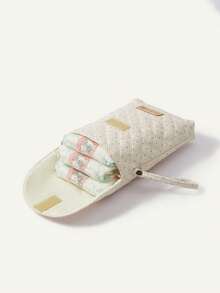 Cozy Pixies Polka Dot Heart Shaped Diaper Bag, Suitable For Stroller Use - Multicolor - View 6