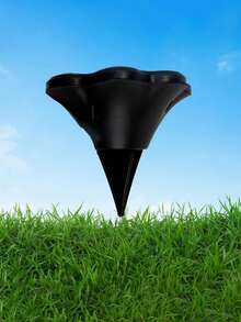 4 قطع مصابيح LED بالطاقة الشمسية على شكل أقدام كلب، مقاومة للماء IP65، 4 مجموعات أضواء مخالب حيوانات كلب/قطة/جرو للحديقة، للممرات والعشب والفناء والديكور الخارجي - اسود - مشاهدة 9