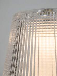 Brass Table Lamp, Textured Glass Shade Small Desk Lamp, Dimmable Warm Night Light, Minimalist Decorative Bedside Lamp For Dining Table Bedroom Living Room Home Decor - multicolor - View 5