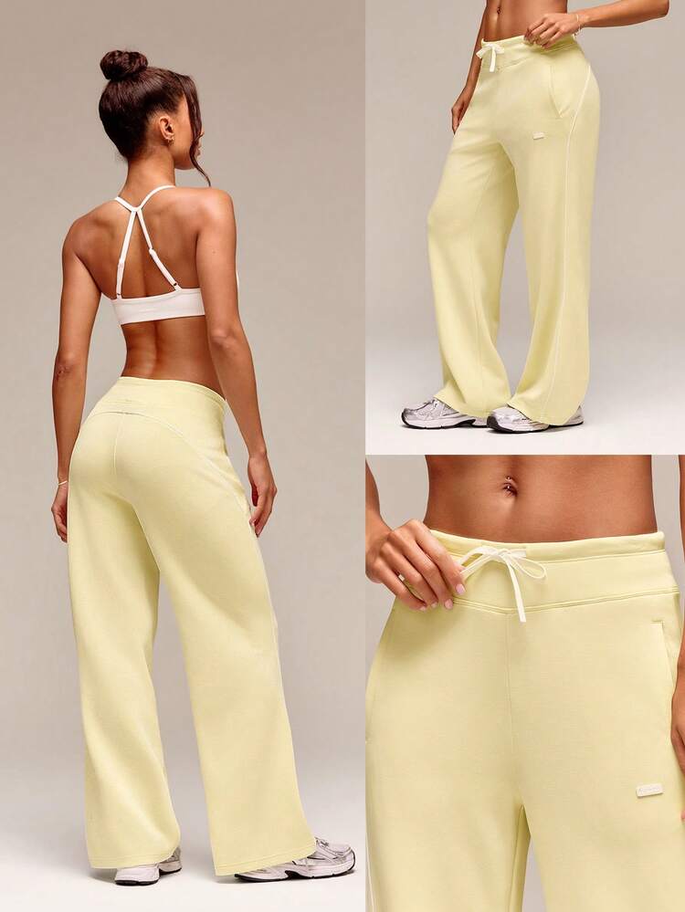 31" SoftSerene Modal Glow Easy Relaxed Fit Adjustable Drawstring Lounge Pants With Built-In Underwear Side Pockets Daily Casual Wear