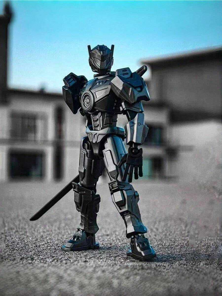 2026 New Lucky 13 Multi-Joint Posable Wanderer Mecha Transformable Model, Assembly Doll 3D Figurine, DIY Articulated Doll, Handmade Gift For Boys, Christmas Gift - Multicolor - View 1