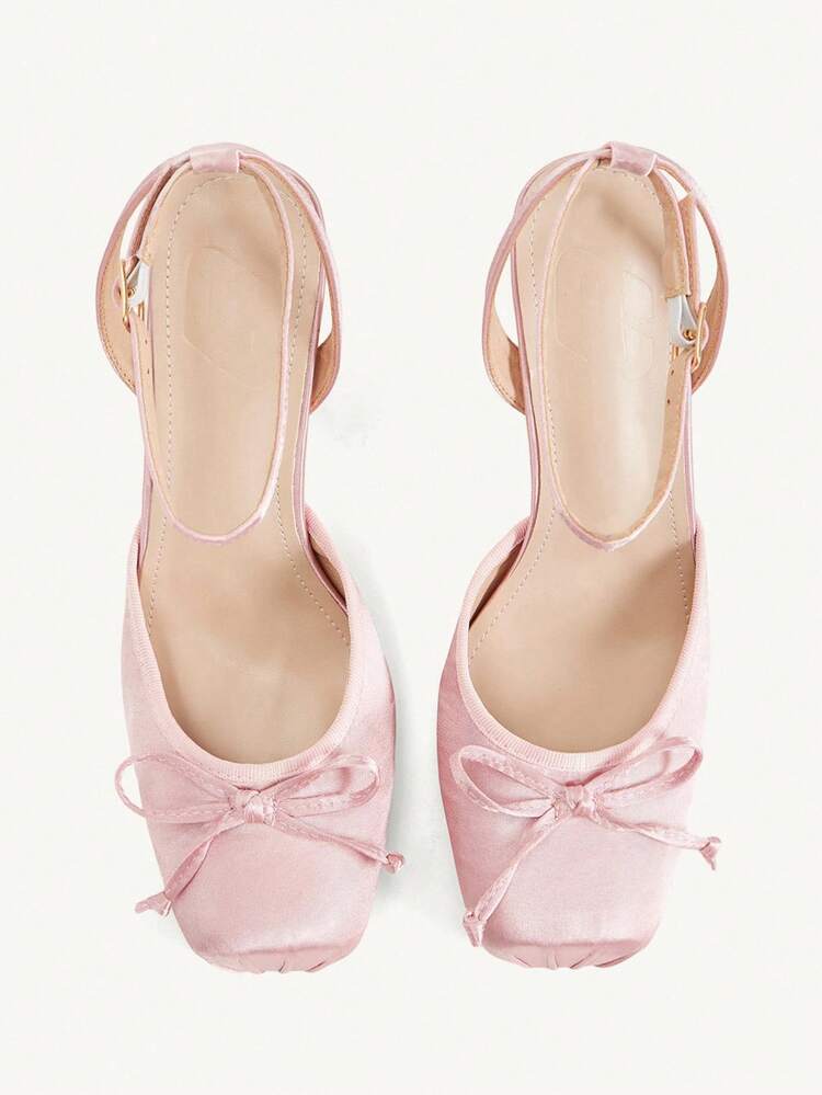 CUCCOO CHICEST Women Shoes Fashion Women's High Heels Shoes Bow Design Square Toe Wrinkled Sexy Party Banquet Wear High Heels
