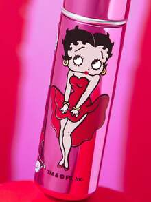 Betty Boop x SHEIN 5 Ml/0.2 Oz 玫瑰紅可填充噴霧瓶，附自動底部填充泵，可重複使用香水瓶，迷你便攜式化妝瓶附視窗，適合旅行與飛機攜帶，適合女士，櫻桃，可愛，禮物靈感，派對，節日，情人節 - 玫紅色 - 查看 8