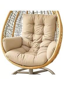 1PC Multi Functional Egg Shaped Rocking Chair Cushion Hammock Base Seat Pad Comfortable Fashionable Design Durable Stitching For Chairs Hanging Baskets Lounge Chairs Home Garden Patio Indoor Outdoor Relax Essential - Rocking Chair Cushion - View 14
