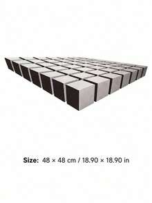 superFUNNYmarket 3 miếng decal dán tường 3D góc không tưởng, nghệ thuật tường ảo giác quang học, nhãn dán họa tiết mê cung bất đối xứng, nhiều kiểu dáng có sẵn (hình lập phương, hình tam giác, phẳng), tự dính & có thể tháo rời, tạo hiệu ứng thị giác gây kinh ngạc trên bất kỳ bức tường nào, hoàn hảo cho trang trí phòng khách, phòng ngủ & studio, thêm phong cách ngầu & siêu thực cho không gian của bạn, dễ dàng dán & tái sử dụng, tuyệt vời làm quà tặng độc đáo cho những người yêu nghệ thuật & ảo giác - Nhiều màu - Xem 15
