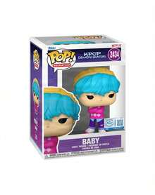 Funko POP Animation KPOP 恶魔猎人系列搪胶人偶 No.2434，蓝发角色收藏模型，橱窗盒包装，可作桌面、书架、房间展示装饰，色彩鲜艳的卡通风格摆件 - 彩色 - 查看 8