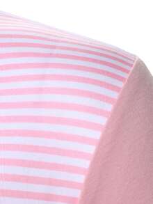 Manfinity Homme Men's Summer Casual Color Block Patchwork Polo Shirt - Multicolor - View 5
