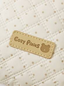 Cozy Pixies Polka Dot Heart Shaped Diaper Bag, Suitable For Stroller Use - Multicolor - View 8