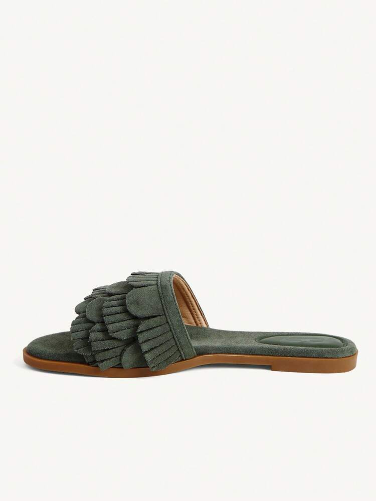 CUCCOO CHICEST Simple And Versatile Temperament Comfortable Fashion Generous Commuter Vacation Beach Flat Sandals Summer Shoes