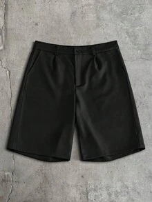 AXEPEAK 男士短袖單排扣襯衫與短褲休閒套裝 - 彩色 - 查看 6
