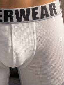 DrisQ DrisQ Fashionable White Square Cut Sexy Men's Underwear With Masculine Style - White - View 6