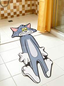 TOM & JERRY X SHEIN 1 Piece LOGO Decorative Carpet - contracted design - View 2