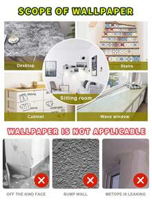 1 Gulungan Wallpaper Tempel Motif Marmer, Kertas Kontak Marmer Putih Abu-abu, Wallpaper Perekat Mandiri yang Dapat Dilepas, Cocok untuk Dinding Belakang Meja Dapur - View 11