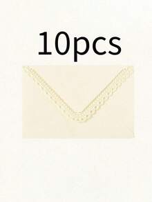5pcs Elegant Lace Carved Triangle Envelopes,Laser Cut Floral Edge,Party Decoration Envelopes, Suitable For Holiday Gifts, Birthday Gifts, Paper Gifts, Men's Gifts,Gift Envelopes,Christmas Envelopes,Wedding Invitations, Room Decor, Marriage, Christmas - Multicolor - View 8
