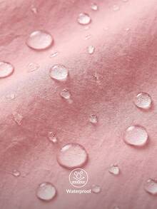 Exploreva 女款長袖前開拉鍊連帽戶外雨外套 - 粉色 - 查看 2