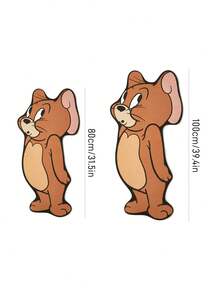TOM & JERRY X SHEIN 1 Piece LOGO Decorative Carpet - contracted design - View 3