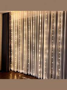 仙女燈串 3/6M 8種模式 LED 臥室燈 婚禮聖誕裝飾 派對節日戶外燈 USB 窗簾燈,聖誕 - USB窗簾燈 - 查看 2