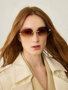 MOTF PREMIUM BROWN GLASSES - Brown - View 2