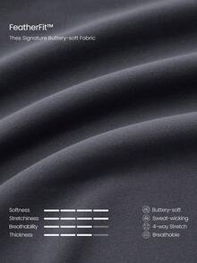 GLOWMODE 31吋 FeatherFit™ 高腰喇叭腿緊身褲 低強度瑜珈皮拉提斯日常穿搭 - 炭灰 - 查看 5