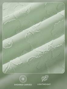 Enchnt Women's Elegant Jacquard Layered Ruffle Hem Cami Dress Party Sage Green Summer - Mint Green - View 9