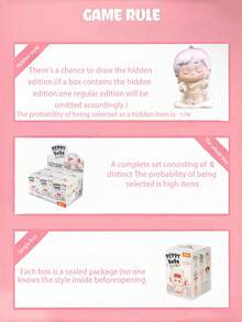 POKOJA LAND Mystery Box/Blind Box/Surprise Box/Random Box(Non-Plush Filling) - Tide play blind box - View 5