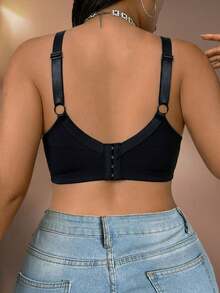 Bare Chapter Plus Size Non-Wired Bra 1 Piece - Multicolor - View 4