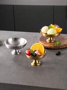 Stainless Steel Ice Cream And Pudding Cups. Suitable For Parties Or Home Use. - Multicolor 2 - View 2