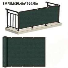 Balcony Privacy Sun Shade | 90% Sun Shading And UV Protection, Windproof And Dustproof, Suitable For Outdoor Balcony, Garden, Patio, Swimming Pool, Available In Multiple Colors - 1 Piece Of Any Color - View 21