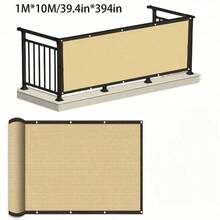 Balcony Privacy Sun Shade | 90% Sun Shading And UV Protection, Windproof And Dustproof, Suitable For Outdoor Balcony, Garden, Patio, Swimming Pool, Available In Multiple Colors - 1 Piece Of Any Color - View 17