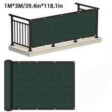 Balcony Privacy Sun Shade | 90% Sun Shading And UV Protection, Windproof And Dustproof, Suitable For Outdoor Balcony, Garden, Patio, Swimming Pool, Available In Multiple Colors - 1 Piece Of Any Color - View 22