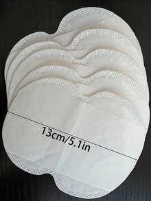 200 Tablets/50 Tablets Underarm Sweat-Absorbent Stickers Armpit Sweat-Absorbent Stickers Armpit Sweat-Proof Stickers Ultra-Thin Invisible Pads - Multicolor - View 2