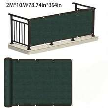 Balcony Privacy Sun Shade | 90% Sun Shading And UV Protection, Windproof And Dustproof, Suitable For Outdoor Balcony, Garden, Patio, Swimming Pool, Available In Multiple Colors - 1 Piece Of Any Color - View 33