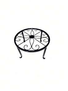 1/2pcs Heavy Duty Metal Plant Stand, Rustproof Iron Flower Pot Holder & Garden Container Support, Space-Saving Storage Rack For Home Decor, Kitchen, Bathroom & Bedroom - multicolor - View 12