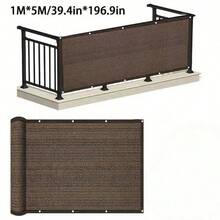 Balcony Privacy Sun Shade | 90% Sun Shading And UV Protection, Windproof And Dustproof, Suitable For Outdoor Balcony, Garden, Patio, Swimming Pool, Available In Multiple Colors - 1 Piece Of Any Color - View 20