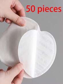 200 Tablets/50 Tablets Underarm Sweat-Absorbent Stickers Armpit Sweat-Absorbent Stickers Armpit Sweat-Proof Stickers Ultra-Thin Invisible Pads - Multicolor - View 9