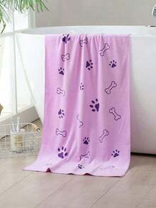 Super Soft Microfiber Dog Drying Towel, Quick Absorbent Bath Towel For Pet Grooming, Suitable For Small And Medium Dogs - multicolor - View 16